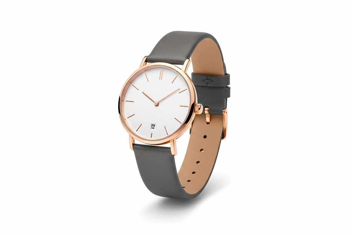 Grey/Rose Gold