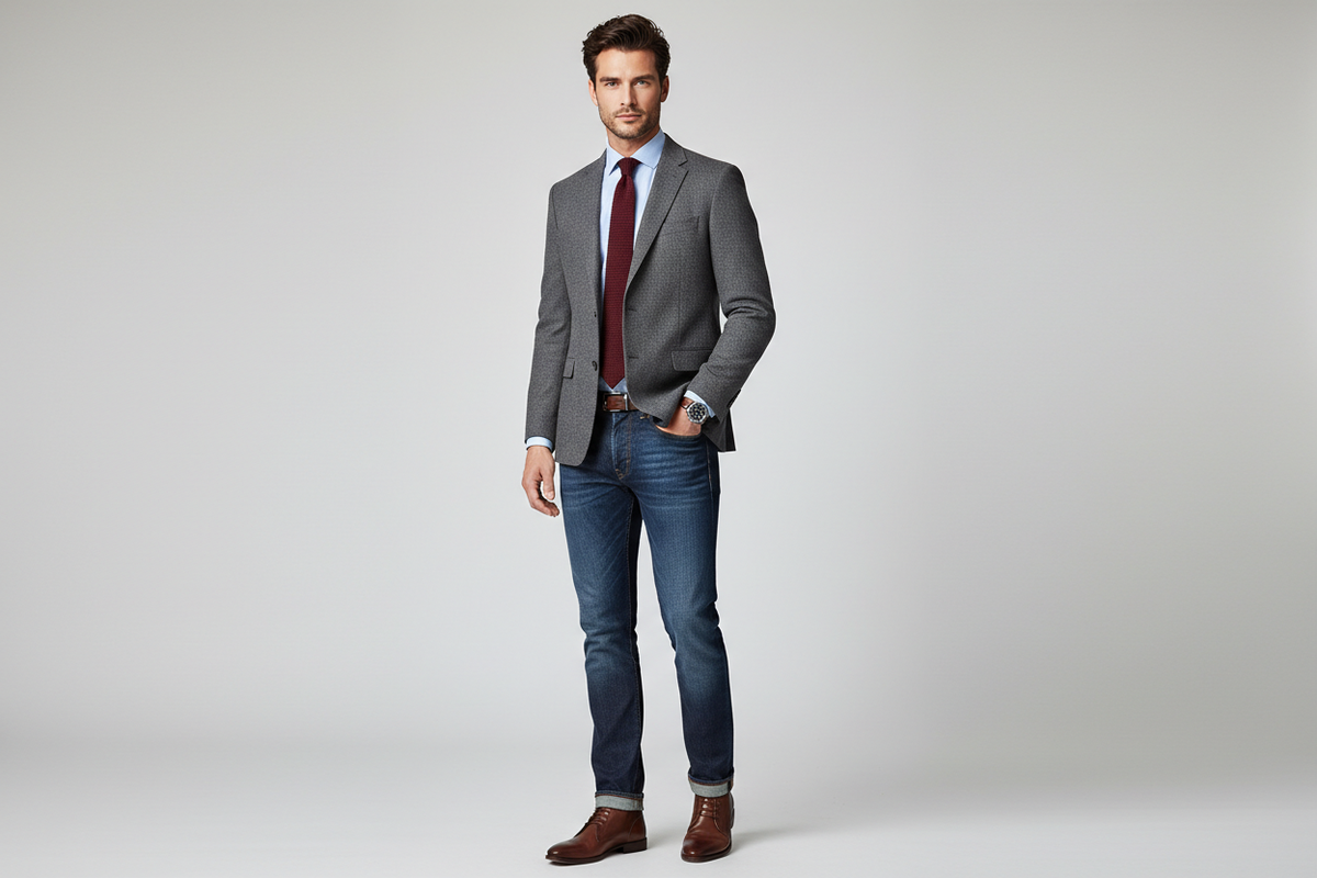 men's fashion model for ecommerce site aspect ration 11:9